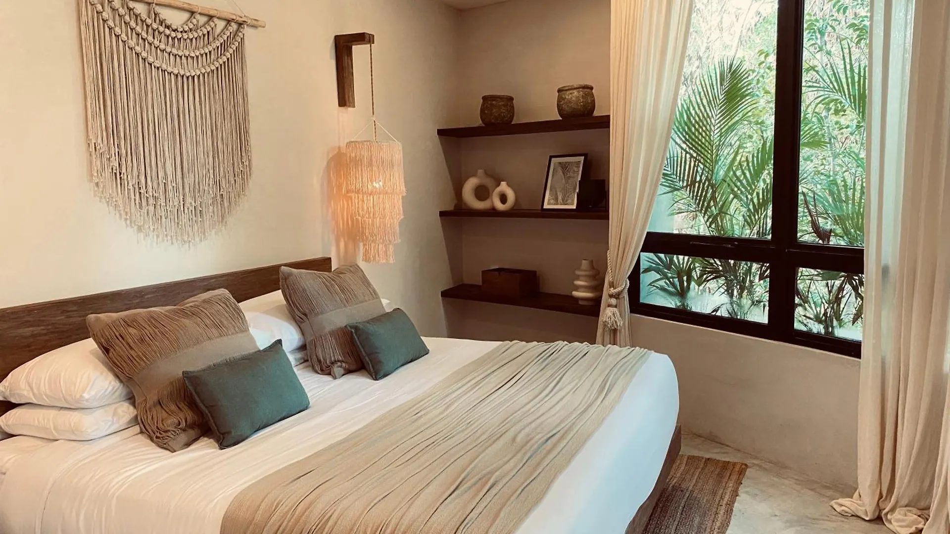 Boho Jungle Villa -Pvt Pool -Concierge-Hammock 7B Tulum